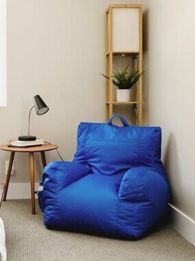 Big Joe Dorm Bean Bag Chairs – Royal Blue (Like New)